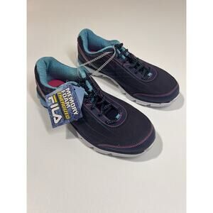 FILA Shoe Women 9 Blue Sneaker‎ Walking Athletic